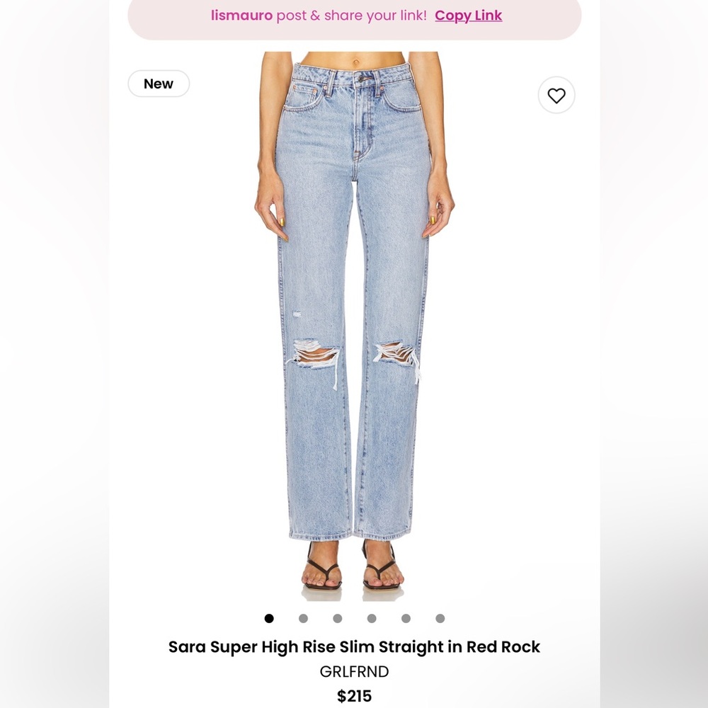 GRLFD high rise jean